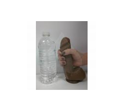 Average Joe Terrence The Lawyer Dildo 7.5 Inch - Brown 